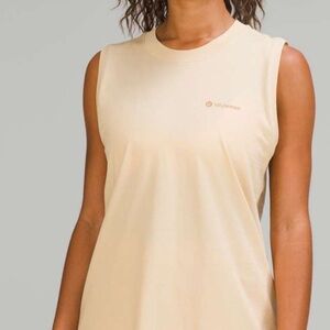 Lululemon Athletica Beige Muscle Tee – Casual & Workout Essential